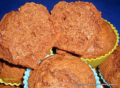 recette MUFFINS CHOCOLAT-BEURRE DE CACAHUETES