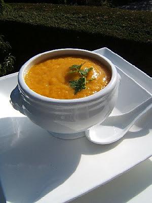 recette Velouté de potiron acidulé