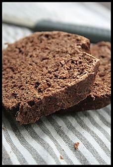 recette **Pain / cake au levain au chocolat noir & piment d'espelette **