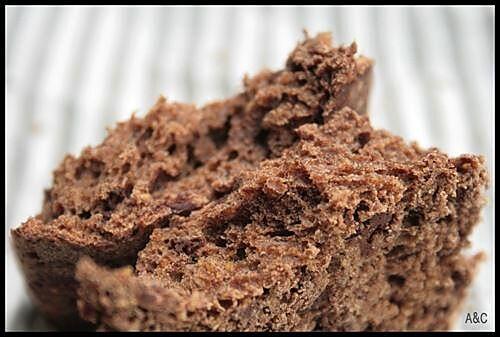 recette **Pain / cake au levain au chocolat noir & piment d'espelette **