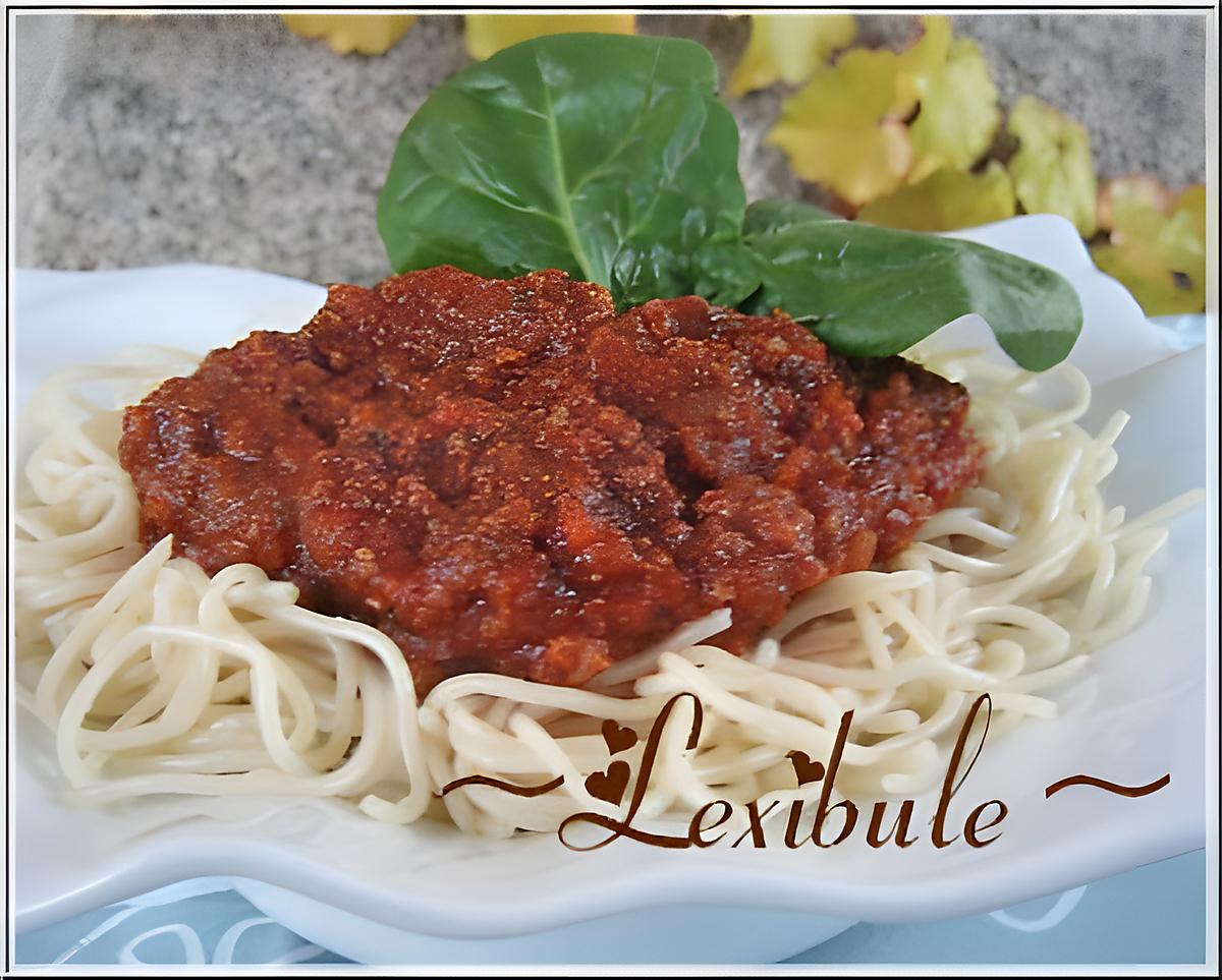 recette Étonnante sauce à spaghetti