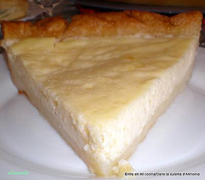 recette TARTE AU LAIT DE POULE