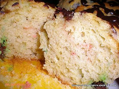 recette MUFFINS EN COULEURS