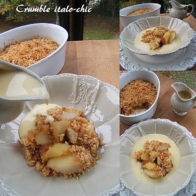 recette Crumble italo-chic