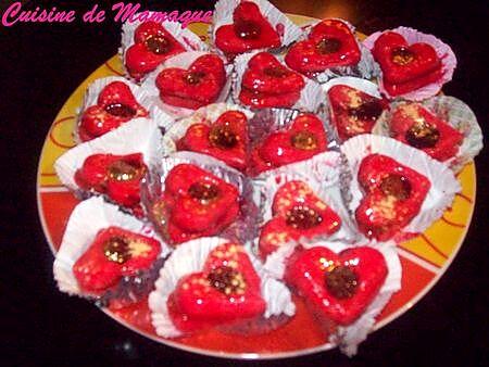 recette coeur sablé à la mure pour la st valentin