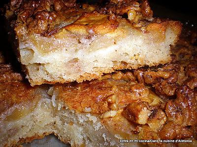 recette GATEAU POMMES-NOIX