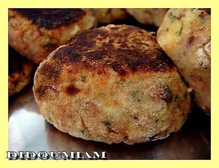 recette Croquettes de pommes de terre aux viandes