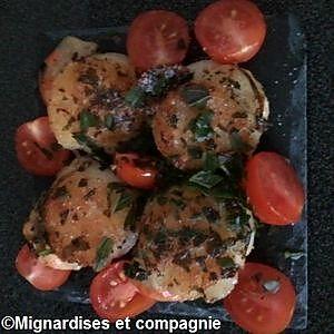 recette Noix de saint jacques et ses tomates cerises