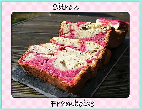 recette Ooo Mi fondant mi moelleux citron / framboise ooO