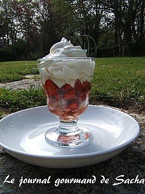 recette Tiramisu aux fraises et ananas