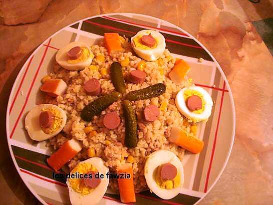 recette .. Boulghour en salade