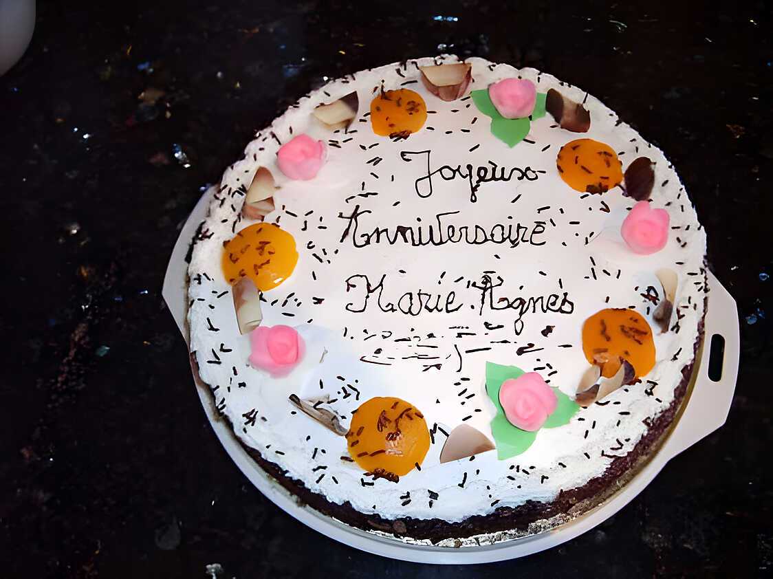 Recette de Gateau anniversaire maison