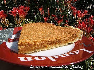 recette Treacle Tart  : Tarte au Golden Syrup