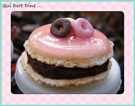 recette Ooo Macarons chocolat & Tagada ® pink ooO