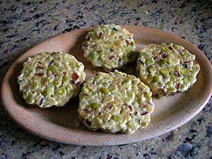 recette Steak végétal ou galette aux Pois cassés & 3 riz