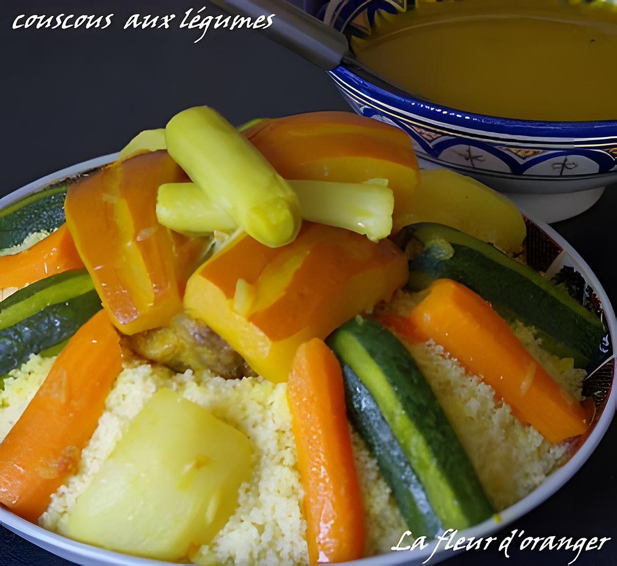 recette Couscous aux légumes