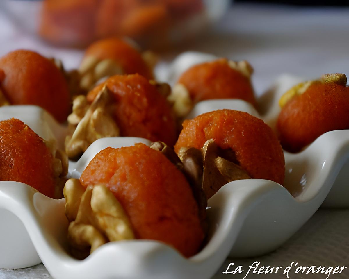 recette Boules de potiron et noix