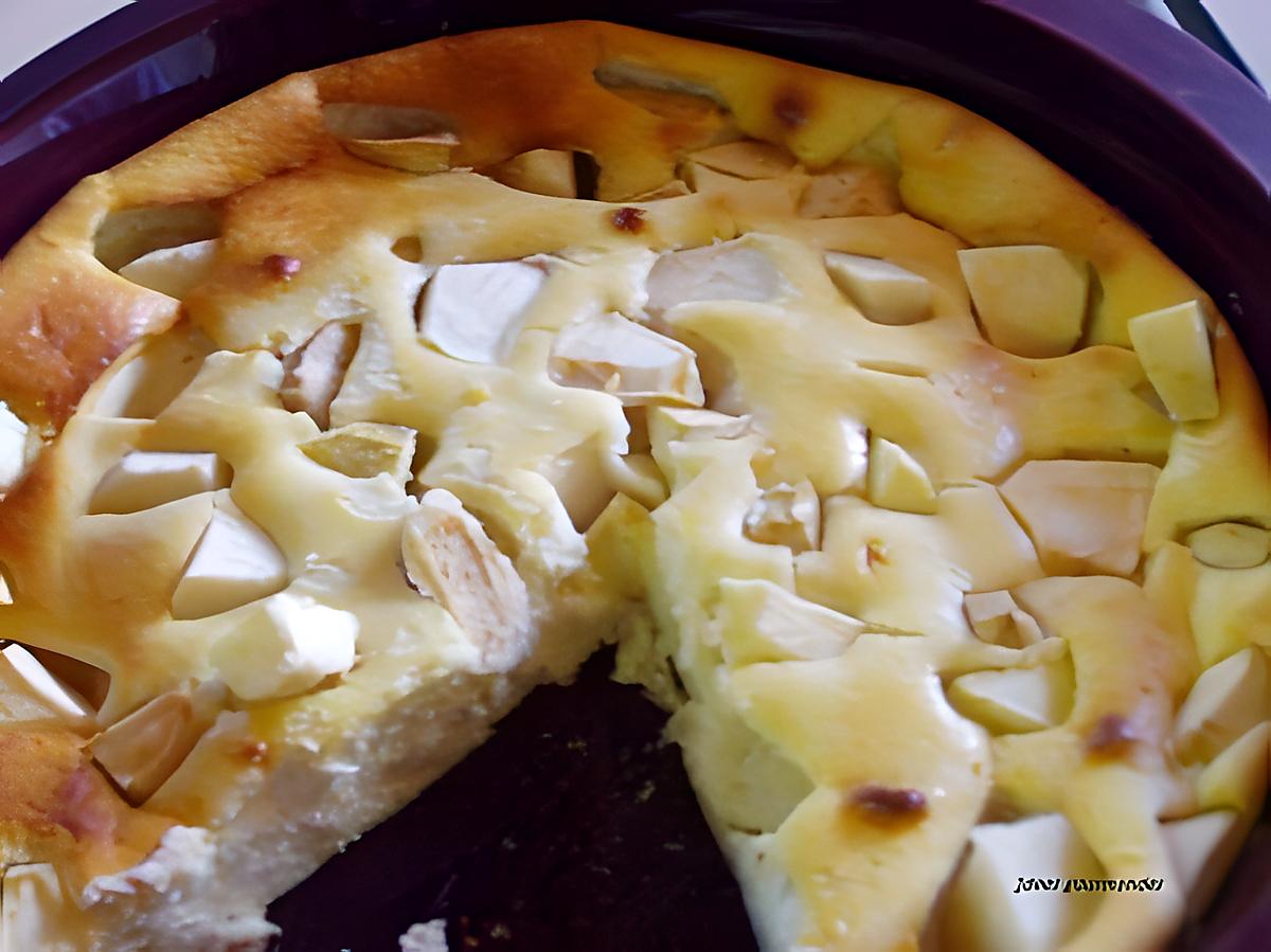 recette Gateau au fromage blanc à la poireou à la pomme!