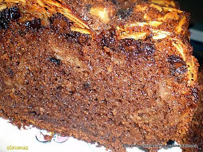 recette CAKE CHOCOLAT- AMANDES