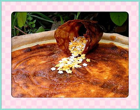 recette Ooo Tarte légère mirabelle et caramel ooO