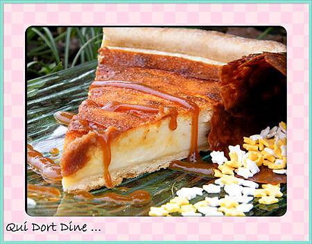 recette Ooo Tarte légère mirabelle et caramel ooO