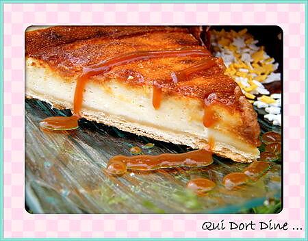 recette Ooo Tarte légère mirabelle et caramel ooO