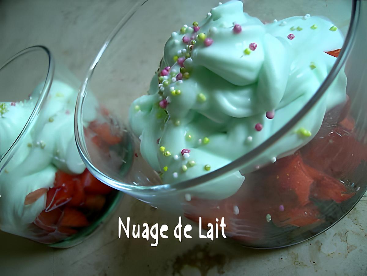 recette Fraises à la Chantilly au Get 27