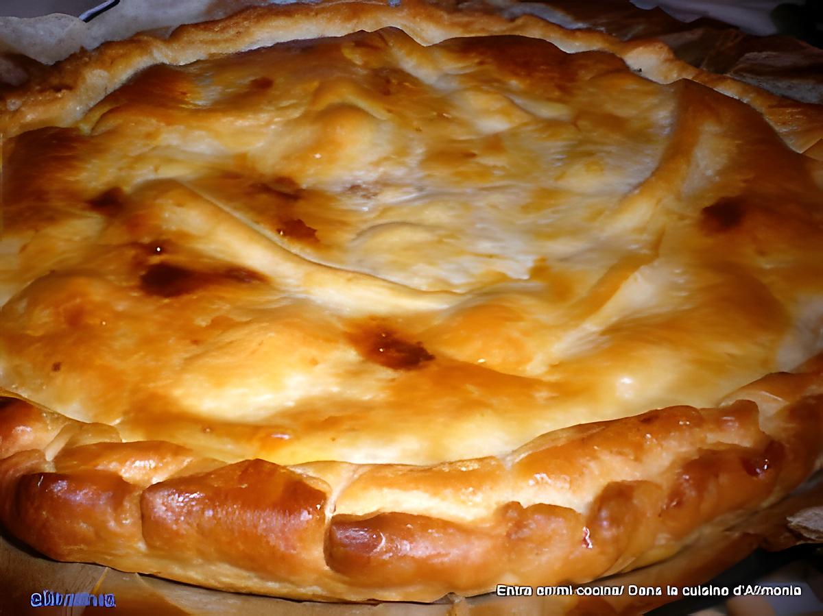 recette TOURTE ESPAGNOLE AU THON (EMPANADA)