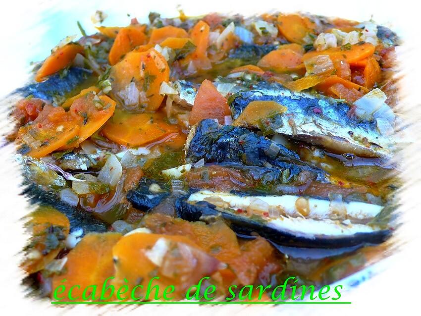 recette escabèche de sardines