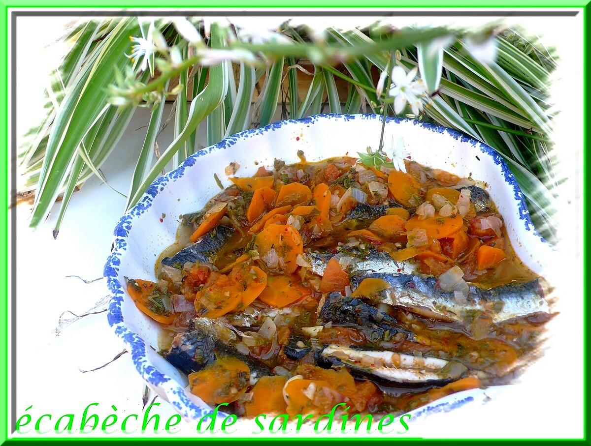recette escabèche de sardines