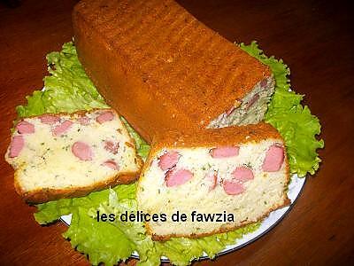 recette Cake au mini saucisses de dinde