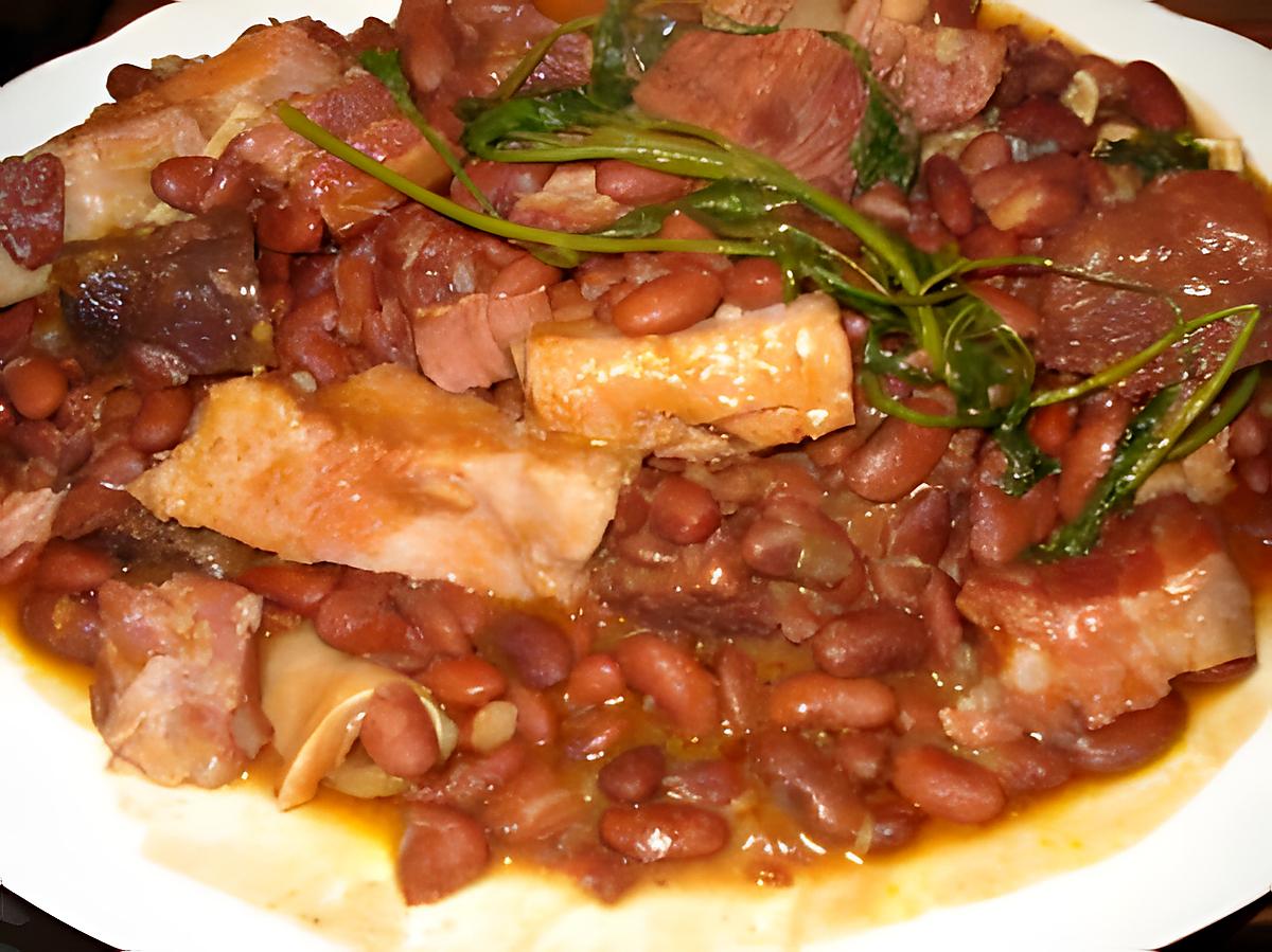 recette Feijoada(Cassoulet Portuguais)