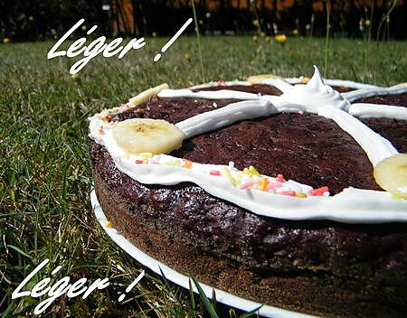 recette Ooo Gateau ultra léger: Chocolat, courgette & banane ooO