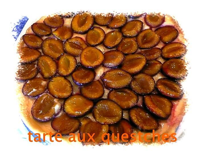 recette tarte aux questches