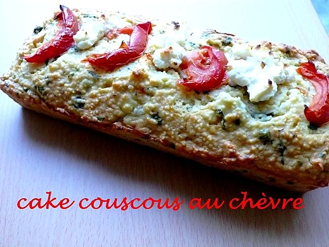 recette muffins de couscous au chèvre