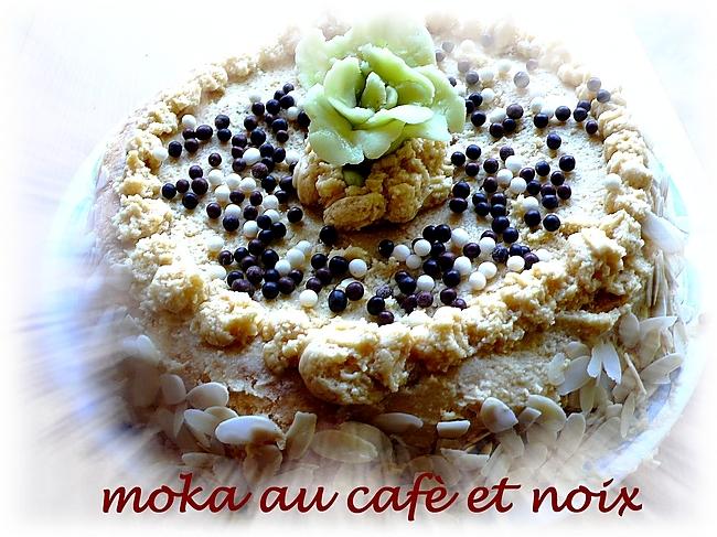 recette moka au café et noix