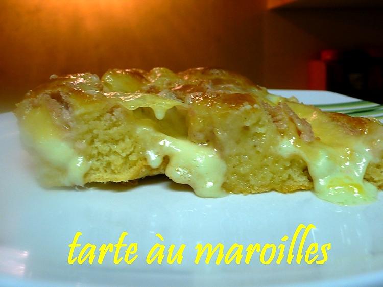 recette tarte au maroilles