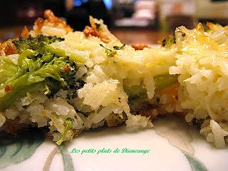 recette Coupe de riz, brocoli et fromage