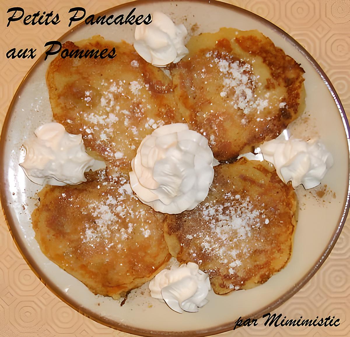 recette Petits Pancakes aux Pommes