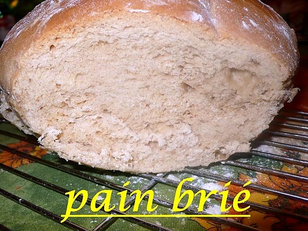 recette pain brié