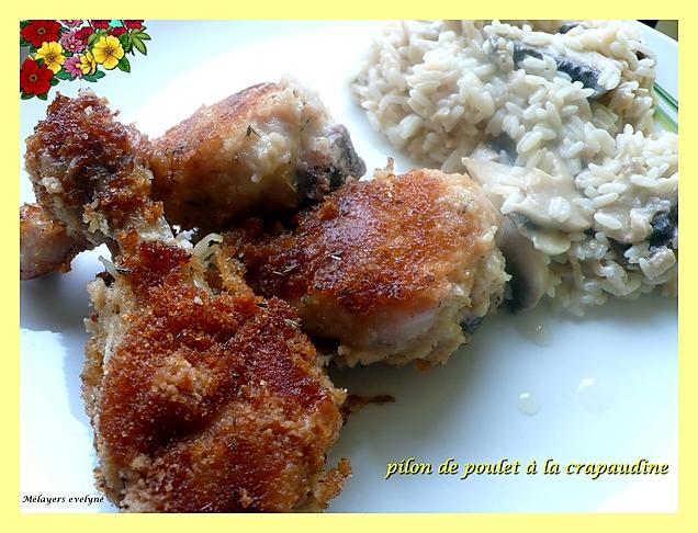 recette pilon de poulet à la crapaudine