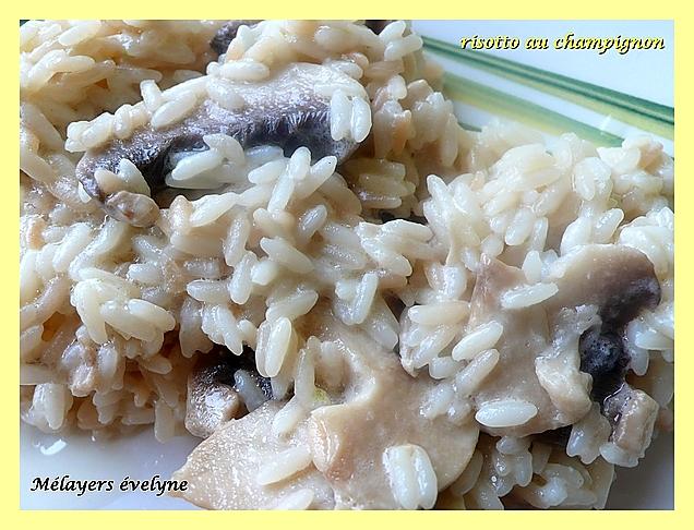 recette risotto au champignon