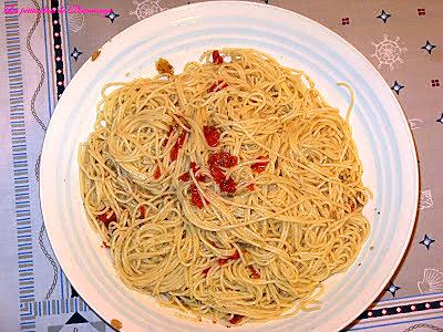 recette Spaghetti aux palourdes et à l'ail
