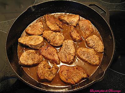 recette Filet de porc au parfum d'érable