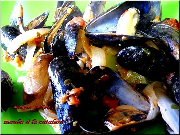 recette Moules à la Catalane