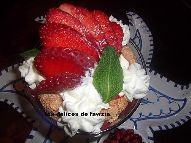 recette Verrines au Coulis de Fraises et Mascarpone