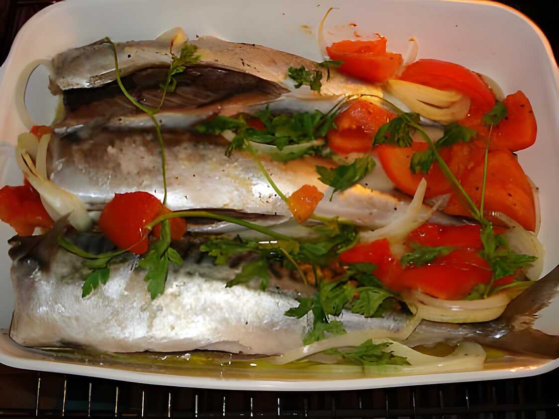 Recette de Maquereaux au four par carvalho maria