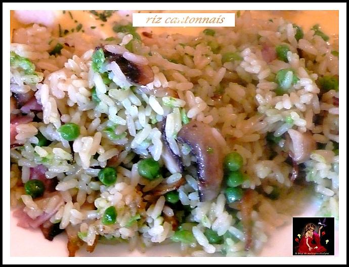 recette riz cantonnais