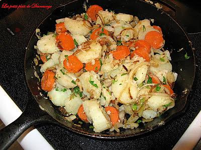 recette Morue et légumes au four