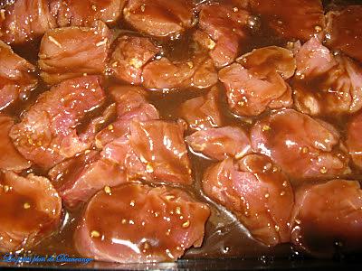 recette Médaillons de porc sucrés salés